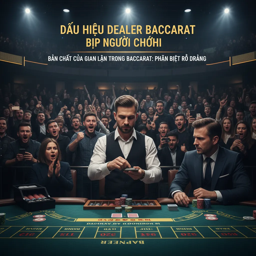 Bản chất của gian lận trong Baccarat: Phân biệt rõ ràng