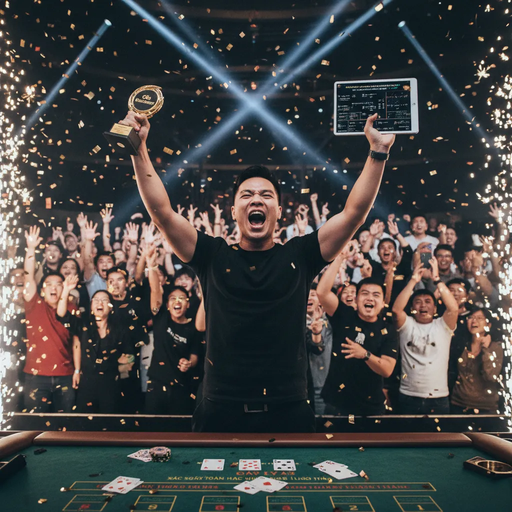 Ví dụ về cầu 1-1 trong Baccarat