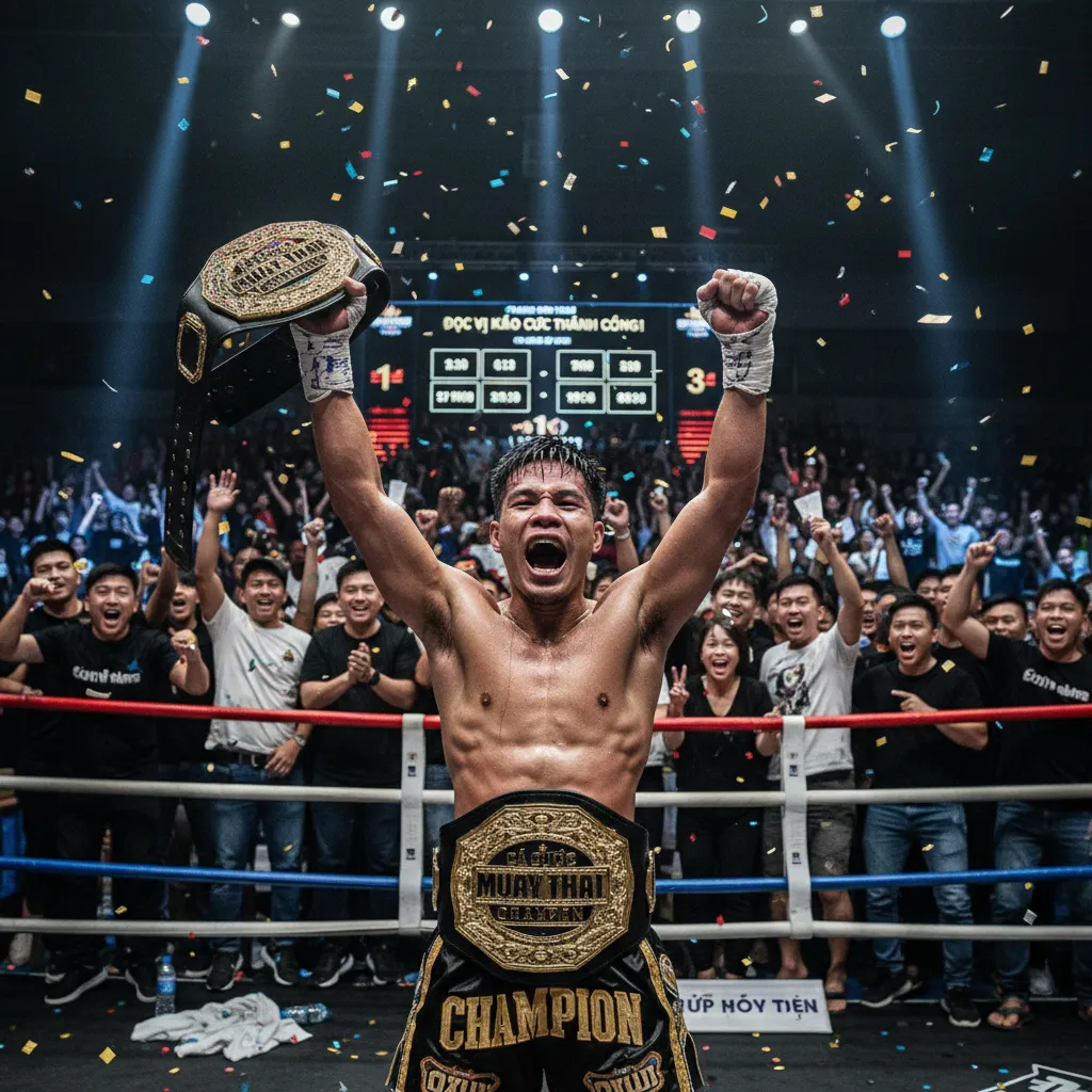 Một cú đá cao có thể thay đổi cục diện trận đấu Muay Thái