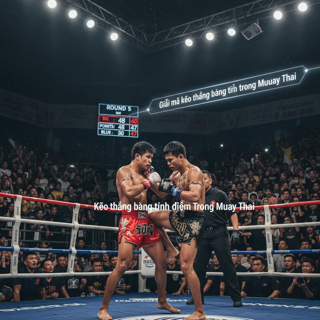 Giải mã kèo thắng bằng tính điểm trong Muay Thai