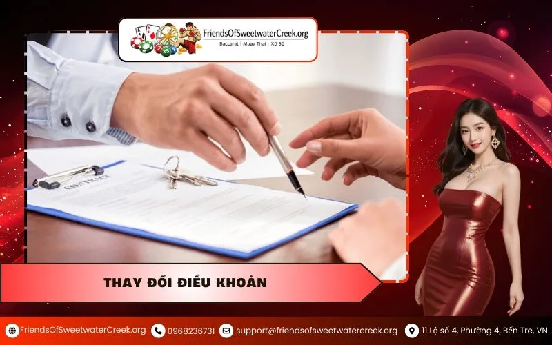 Thay Đổi Điều Khoản