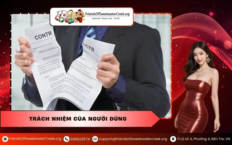 Trách Nhiệm Của Người Dùng